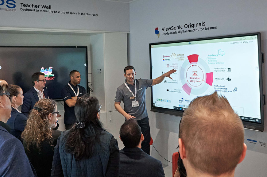 BETT 2023: ViewSonic’s EdTech Ecosystem and Innovative Display Solutions Impressed the Visitors